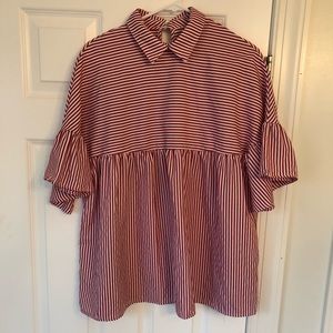 Pinstripe Shirt